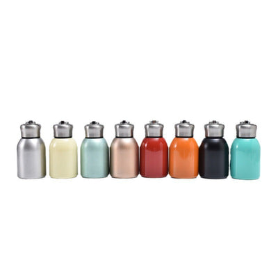Mini 304 stainless steel chubby thermos cup double layer vacuum portable portable pocket cup gift cup