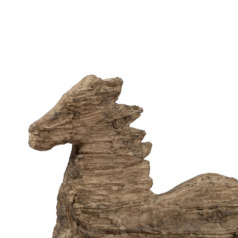14x3x14.5' Defiance Spirited Polyresin Horse Accent, Medium