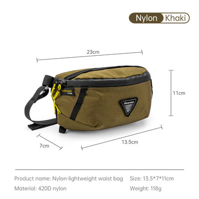 Hikeman waist bag, for outdoor sports, expands backpack, lightweight for travel/hiking.