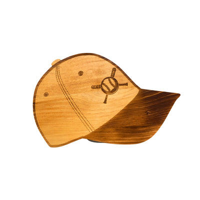 Baseball Cap Wood Board - 16