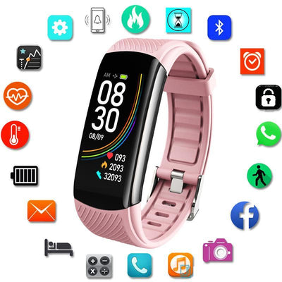Luxury Popular Fashion Unisex Sport Smart Watch For Women and Man Men Wristwatch For Andriod and IOS Operate Sistems With Smart Fitness Tracker and Waterproof Smartwatch Protection