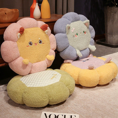 Cool summer ice bean cushion cartoon futon tatami buttocks cushion student Office chair sofa cushion