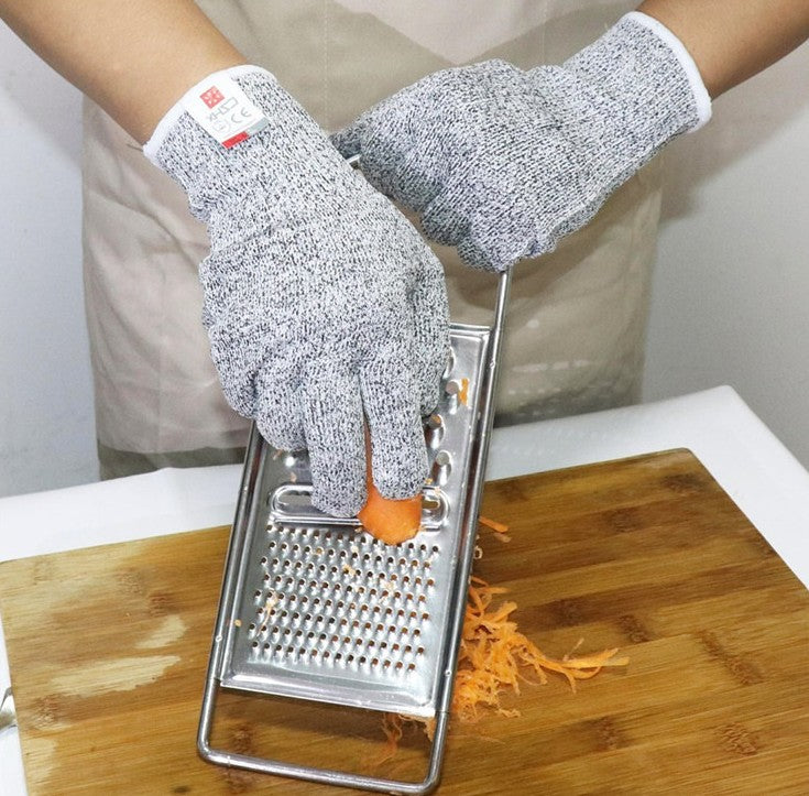 Class 5 HPPE cut-resistant gloves, cut-resistant, wear-resistant, tear-resistant, kitchen gardening woodworking gloves