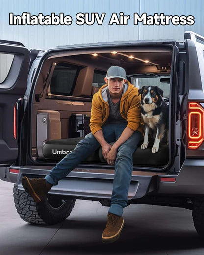 Umbrauto Thickened SUV Back Trunk Air Mattress 3.0,Black