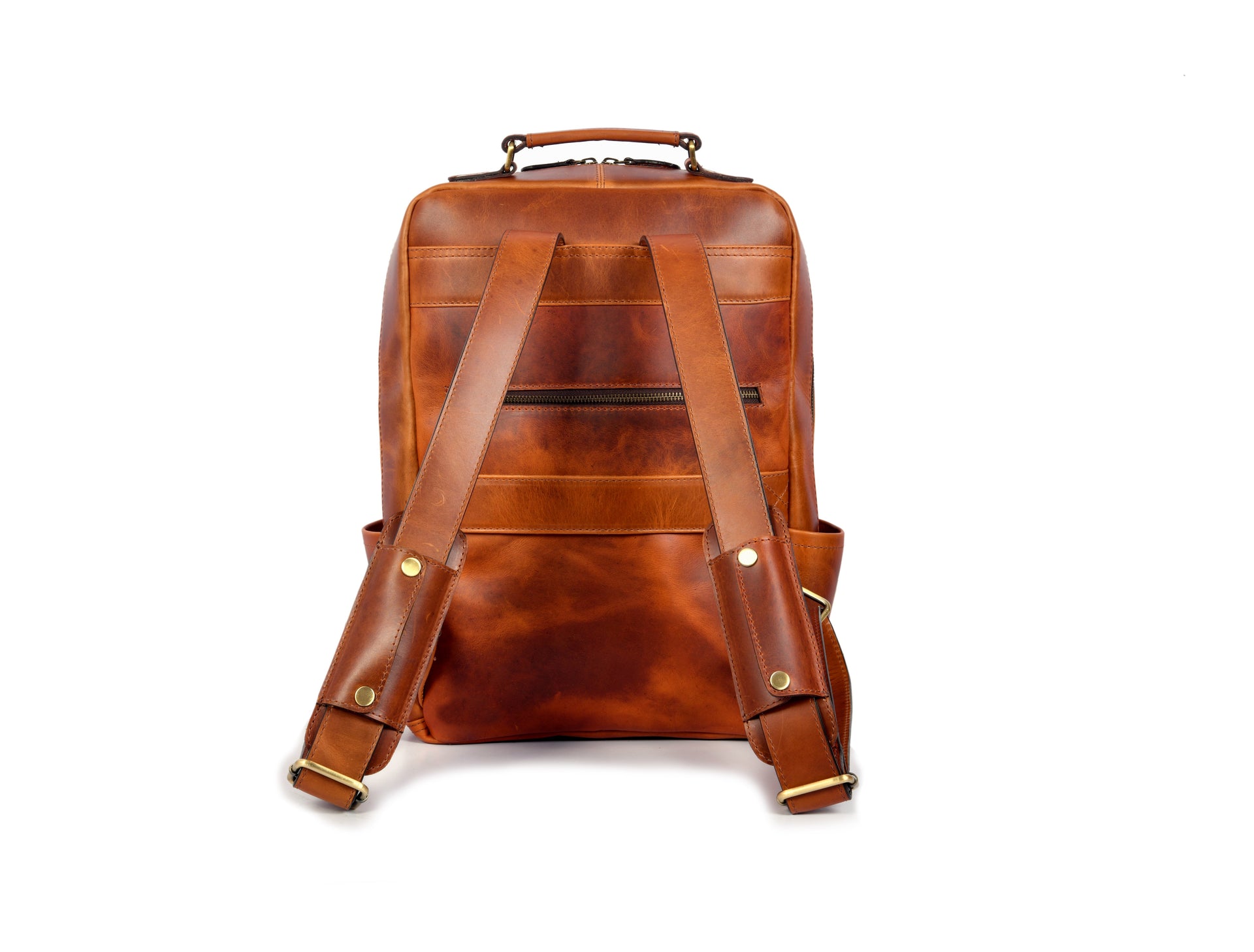 Tolredo Hudson Leather Backpack (Burgundy Legacy)