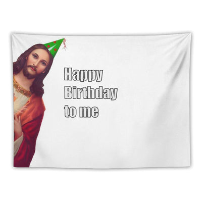 Happy Birthday to Me Tapestry