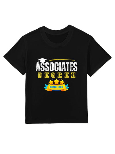 Associates Degree Graduation Senior Celebration Grad Party Kids T-Shirt