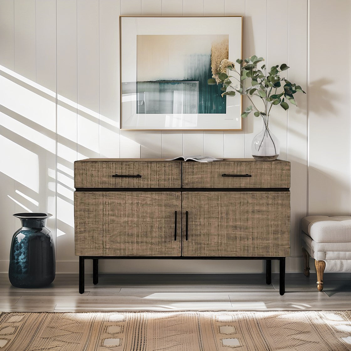 Kai Accent Cabinet Ub/Dr - Brown/Olive