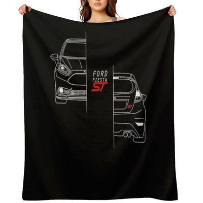 Ford Fiesta ST Essential Throw Blanket