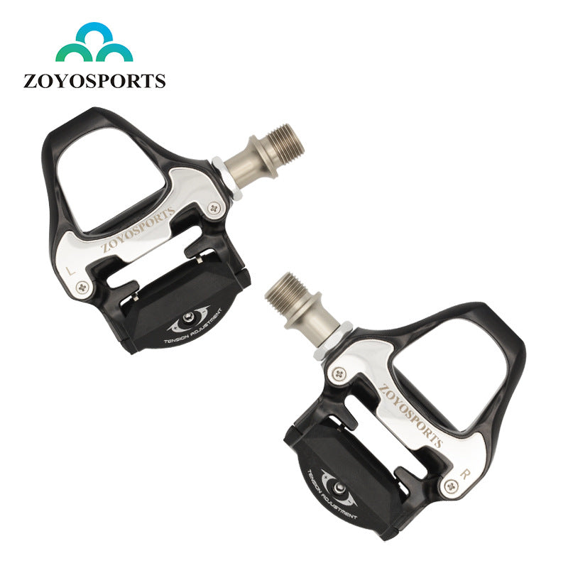 Road Bicycle Lock Pedal Ultra-Light Self-Locking Pedal Bicycle With Cleat Lock Pedal Road Bike Riding Equipment