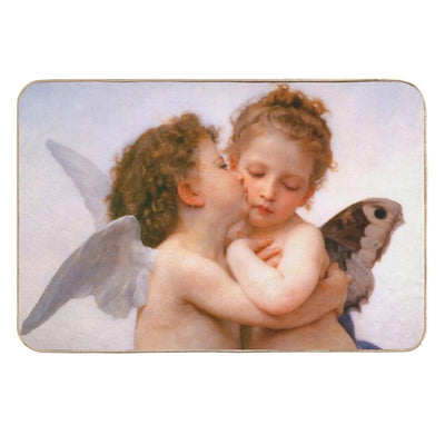 Angel Kiss Painting Toxin-Free Bath Mat