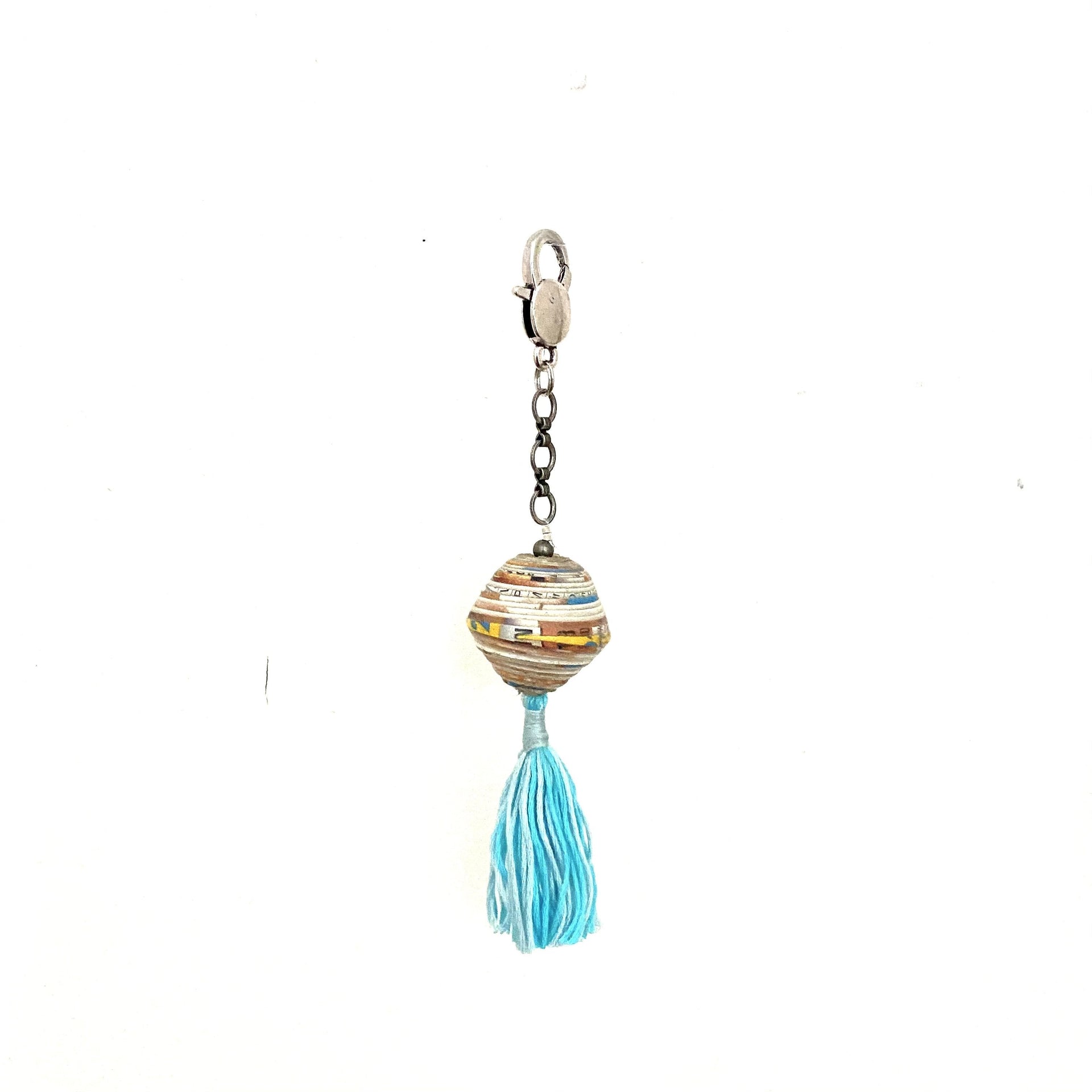 Cereal Box Bead Keychain