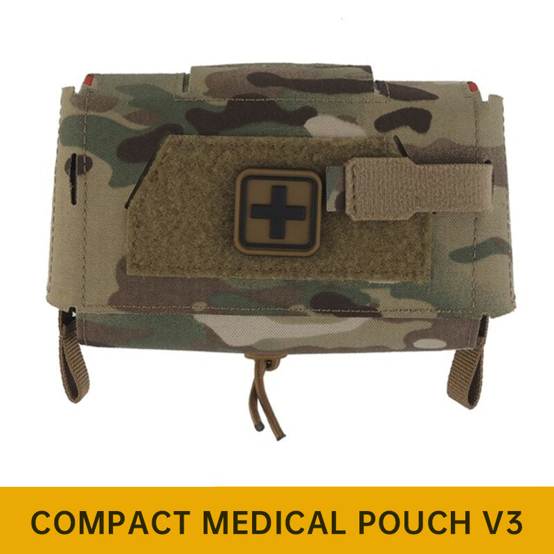 Compact Trauma Bag V3 GEN3 Style Agilit MD2 IFAK Tactical Medical First Aid Bag for Hunting Vest Plate Carrier Belt