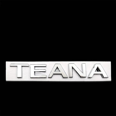 For NISSAN Teana Auto Logos Duke's rear tail logo TEANA font 230JK-V6 English Standard Letter labeling