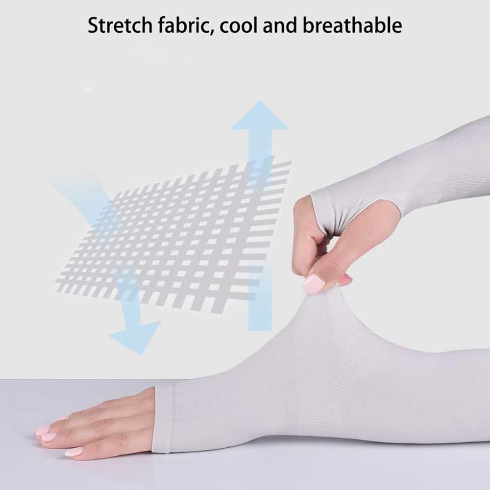 1 Pairs Arm Sleeves Warmers Sports Sleeve Sun UV Protection Hand Cover Cooling Warmer Running Fishing Cycling Sunscreen Sun Protection Arm Sleeves For Men Women Arm Cover For Cycling Outdoor Sports