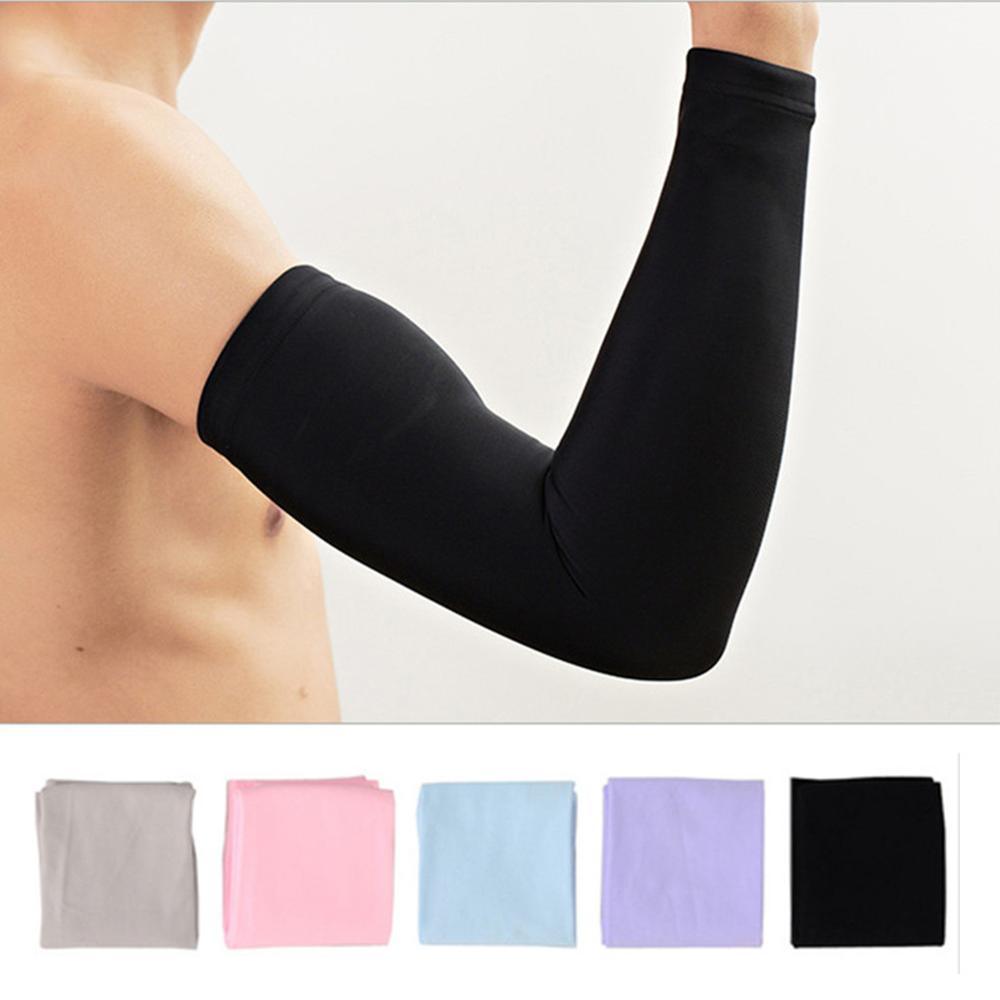1 Pairs Arm Sleeves Warmers Sports Sleeve Sun UV Protection Hand Cover Cooling Warmer Running Fishing Cycling Sunscreen Sun Protection Arm Sleeves For Men Women Arm Cover For Cycling Outdoor Sports