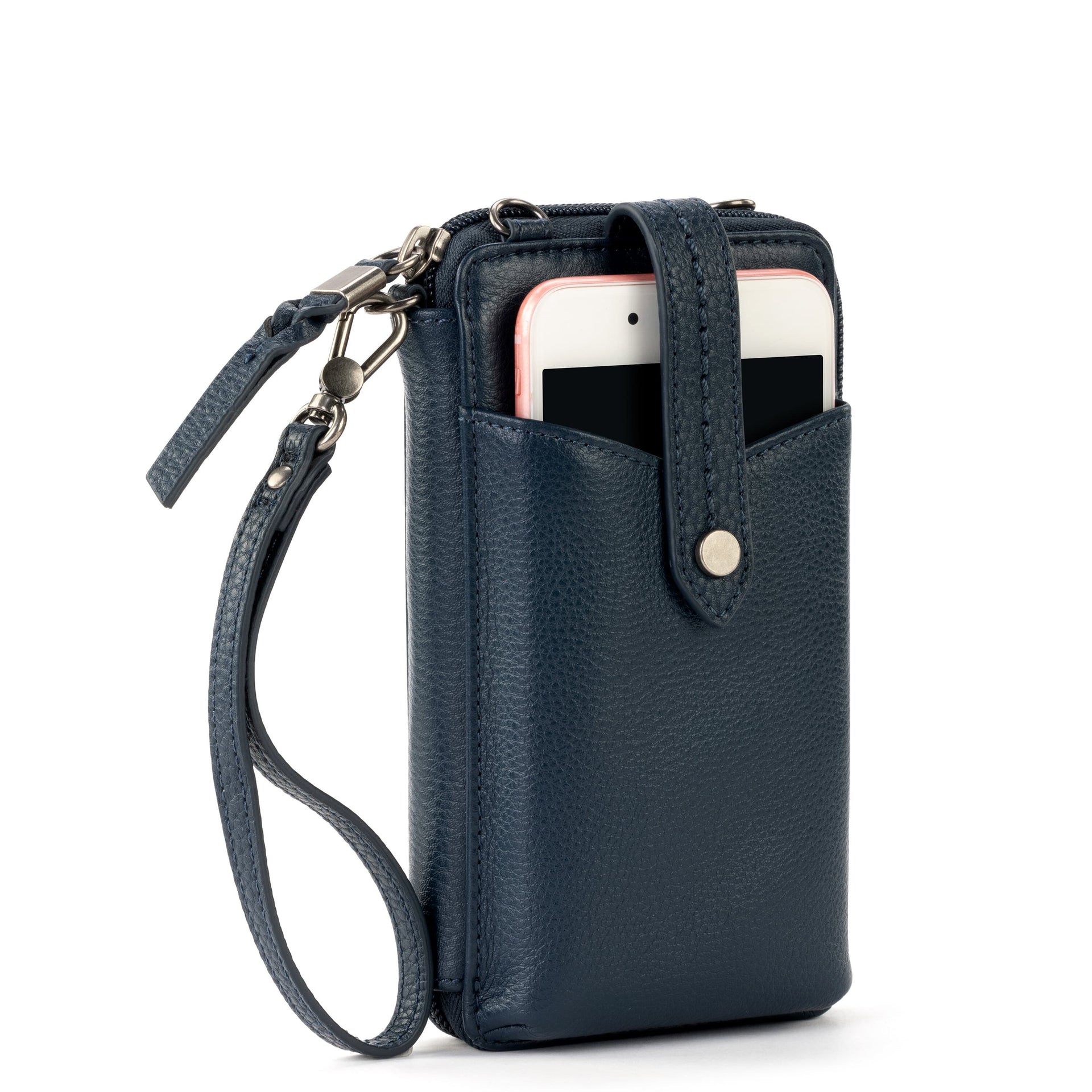 Silverlake Smartphone Wallet - Leather - Indigo