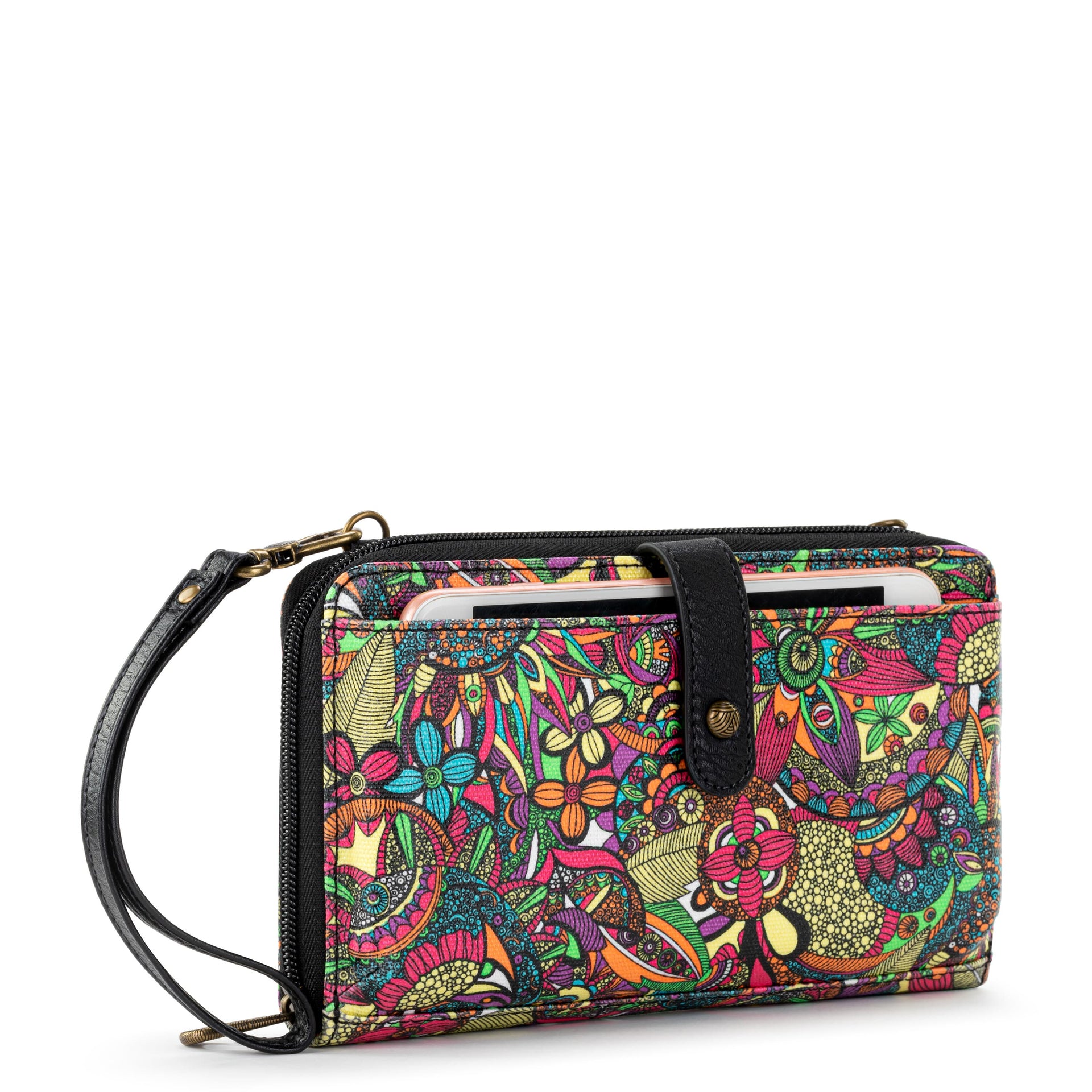 Smartphone Wallet - Canvas - Rainbow Spirit Desert Snap