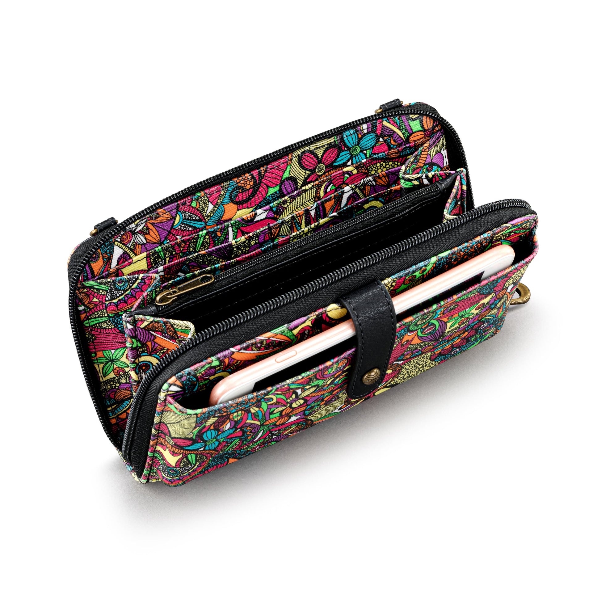 Smartphone Wallet - Canvas - Rainbow Spirit Desert Snap