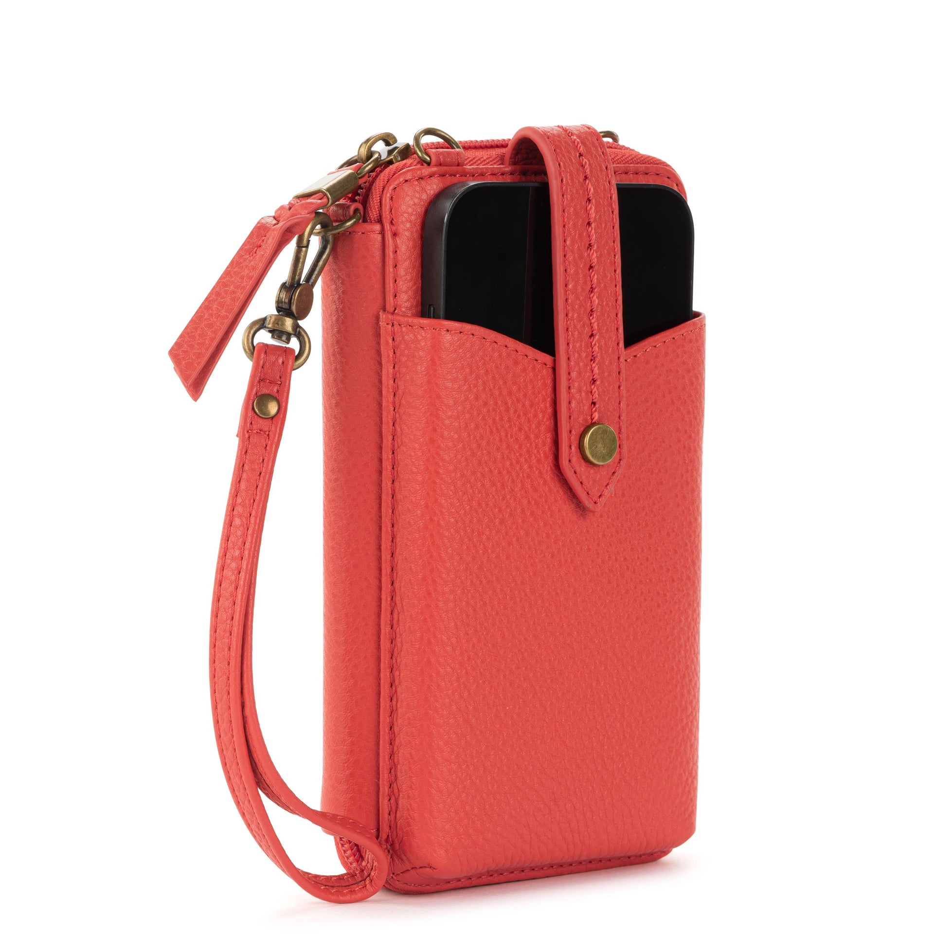 Silverlake Smartphone Wallet - Leather - Cayenne