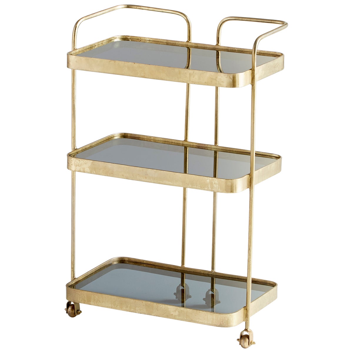 Taverna Bar Cart | Antique Brass