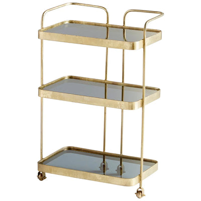 Taverna Bar Cart | Antique Brass