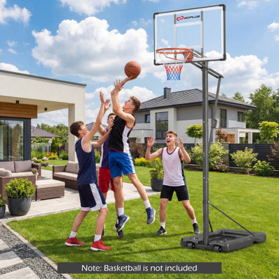 10 Feet Portable Basketball Hoop Outdoor for Adults