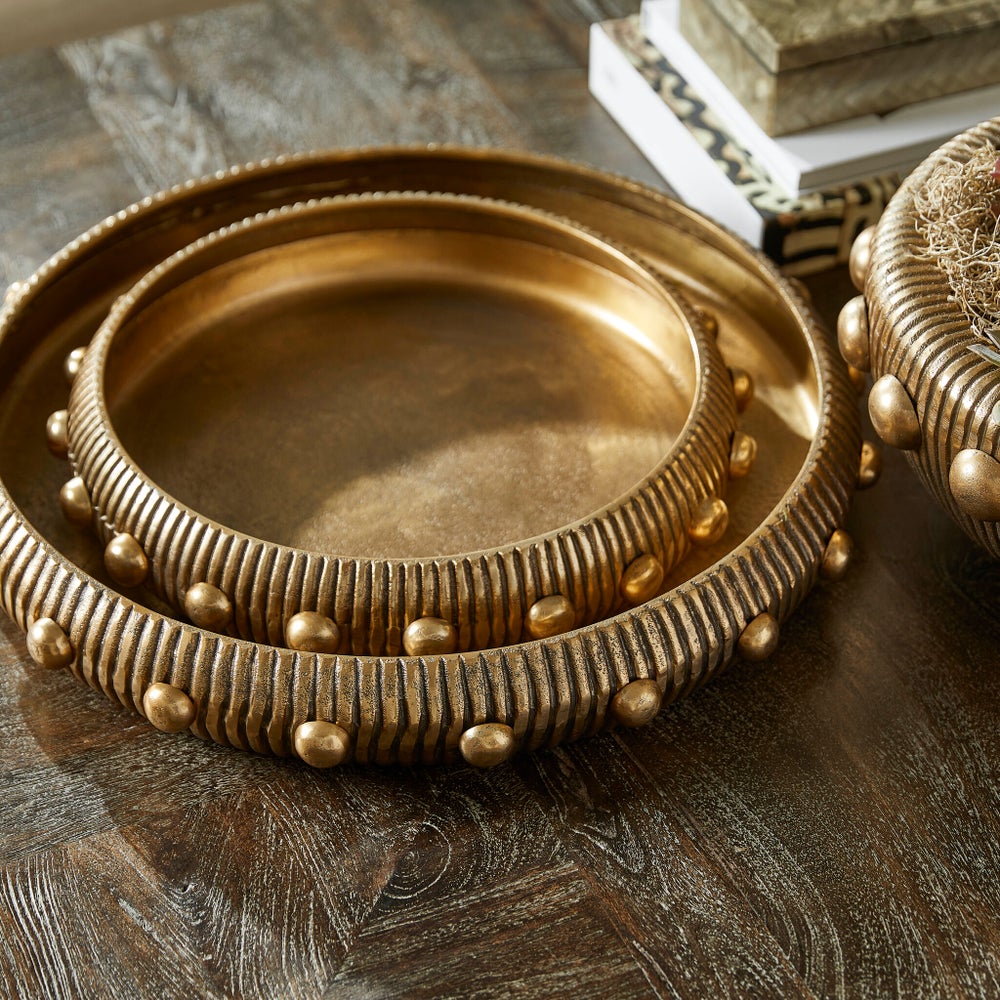 Batten Tray Designed by J. Kent Martin | Antique Brass
