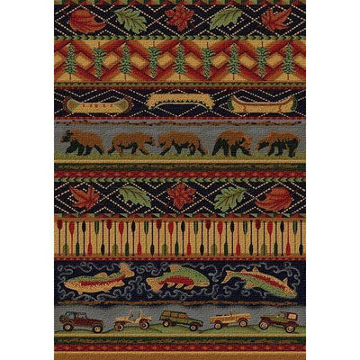 Backwoods Journey Area Rug
