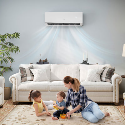 SEERXtreme Series ENERGY STAR Certified 12000 BTU 24 SEER2 208-230V Mini Split Heat Pump Heating at -15°F