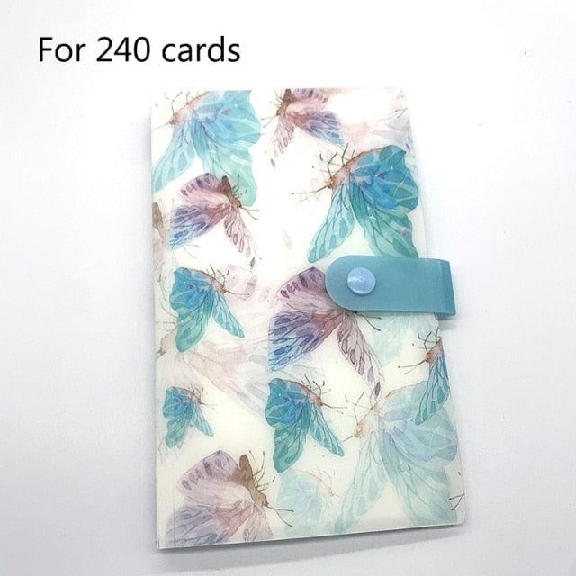 120/240 Cards Capacity Cards Holder Binders Albums For 60*90mm Cards Book Sleeve Photo Albums Family Scrapbook Albums Family Anniversary Gift For Couple