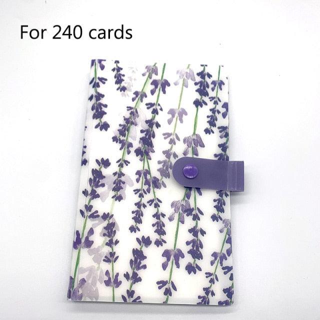 120/240 Cards Capacity Cards Holder Binders Albums For 60*90mm Cards Book Sleeve Photo Albums Family Scrapbook Albums Family Anniversary Gift For Couple