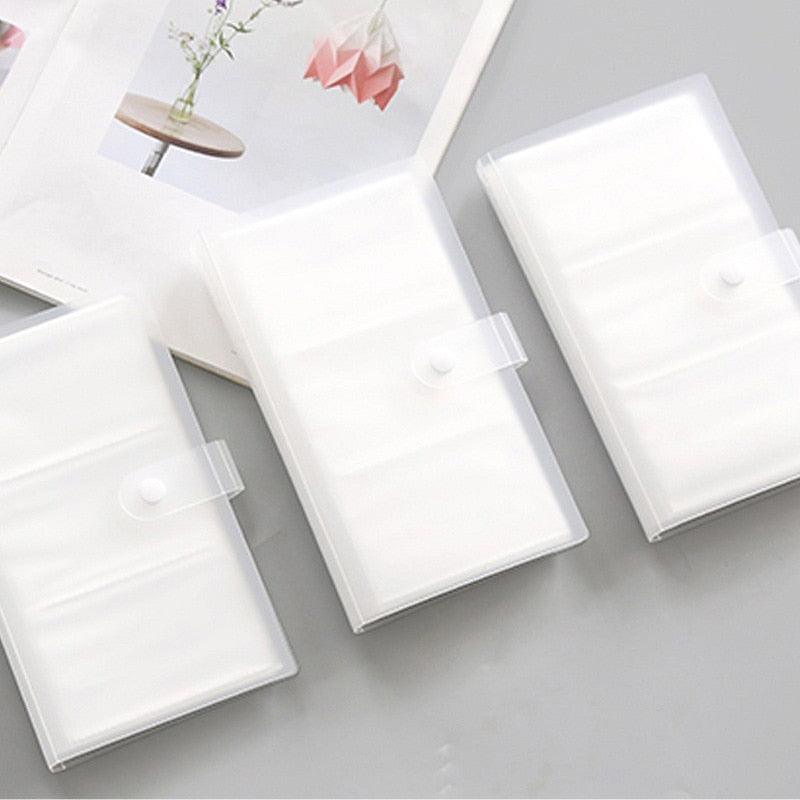 120/240 Cards Capacity Cards Holder Binders Albums For 60*90mm Cards Book Sleeve Photo Albums Family Scrapbook Albums Family Anniversary Gift For Couple