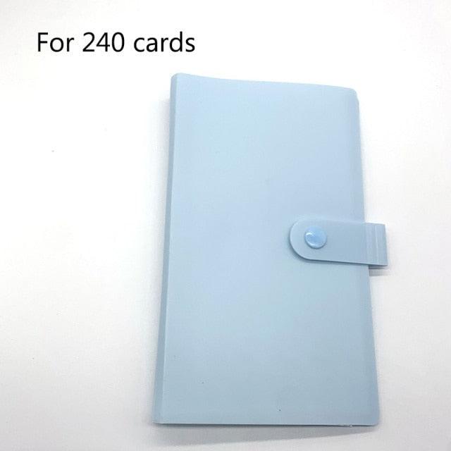 120/240 Cards Capacity Cards Holder Binders Albums For 60*90mm Cards Book Sleeve Photo Albums Family Scrapbook Albums Family Anniversary Gift For Couple