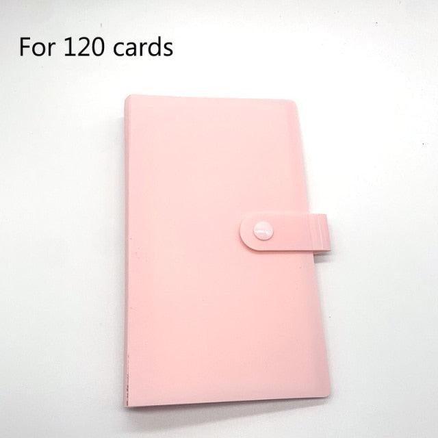 120/240 Cards Capacity Cards Holder Binders Albums For 60*90mm Cards Book Sleeve Photo Albums Family Scrapbook Albums Family Anniversary Gift For Couple