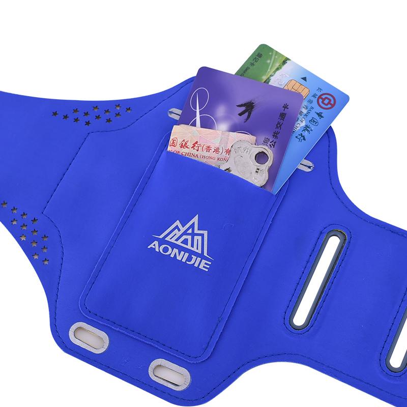 AONIJIE Running Arm Pack Outdoor Sport Hiking Camping Gym Fitness 5.5 4.7 Inch Touch Screen iPhone 6S Mobile Phone Bag