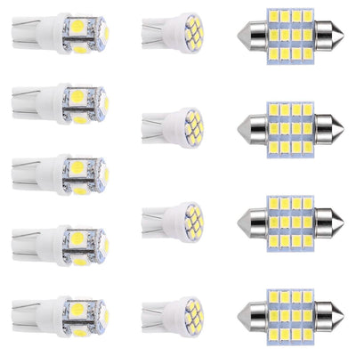 13-Pieces: T10 31mm Festoon LED Light