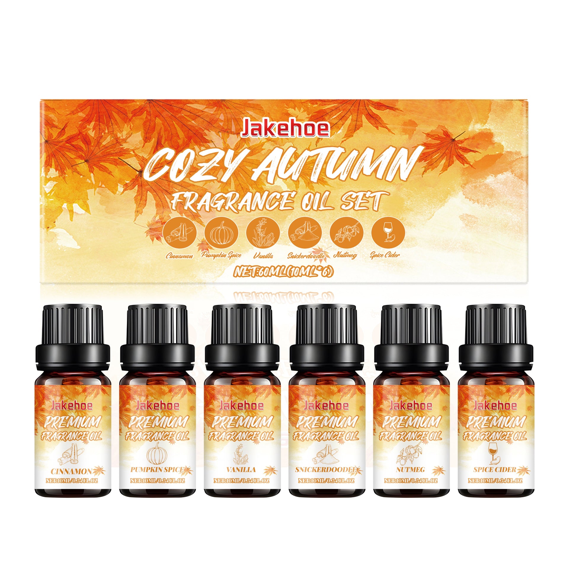 Autumn Essential Oil Set Indoor Warm Atmosphere Long-Lasting Warm Fragrance Soft Fragrance Humidifier Available