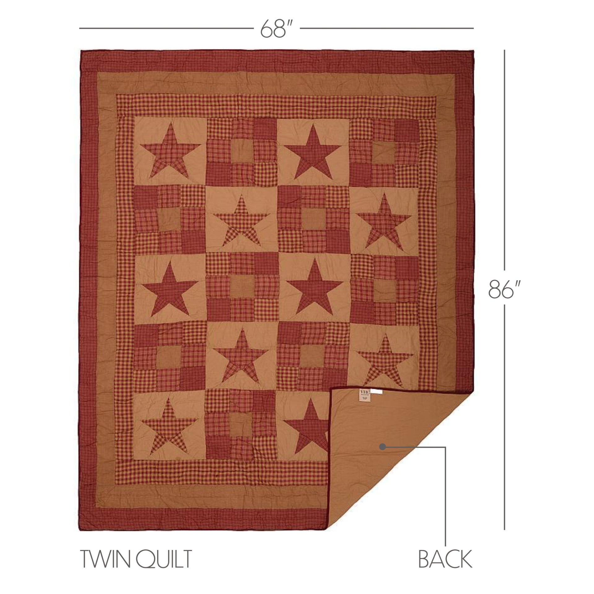Ninepatch Star Quilt