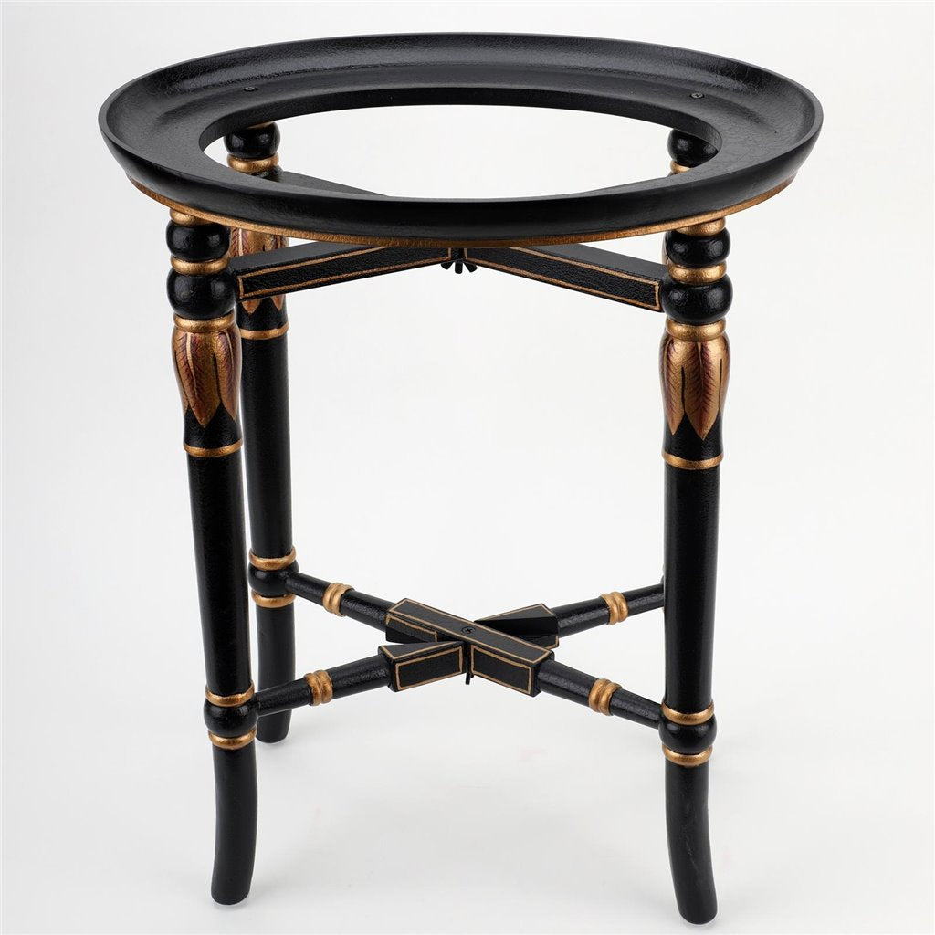 Ormolu Collections Golden Toile Tray Table