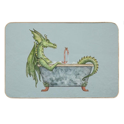 Dragons Love Bubble Baths Bath Mat