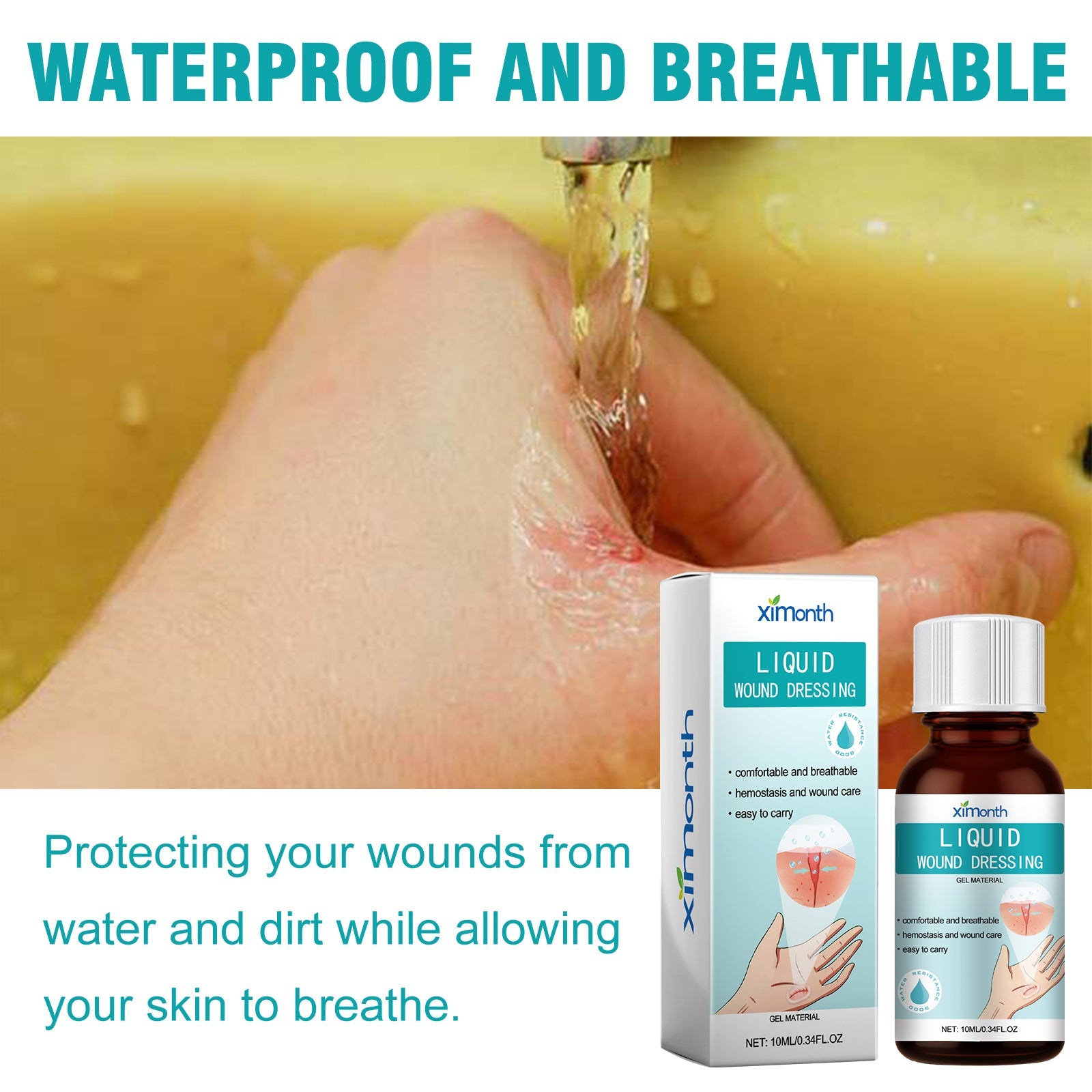 Wound Repair Solution For Redness, Swelling And Discomfort Of The Skin