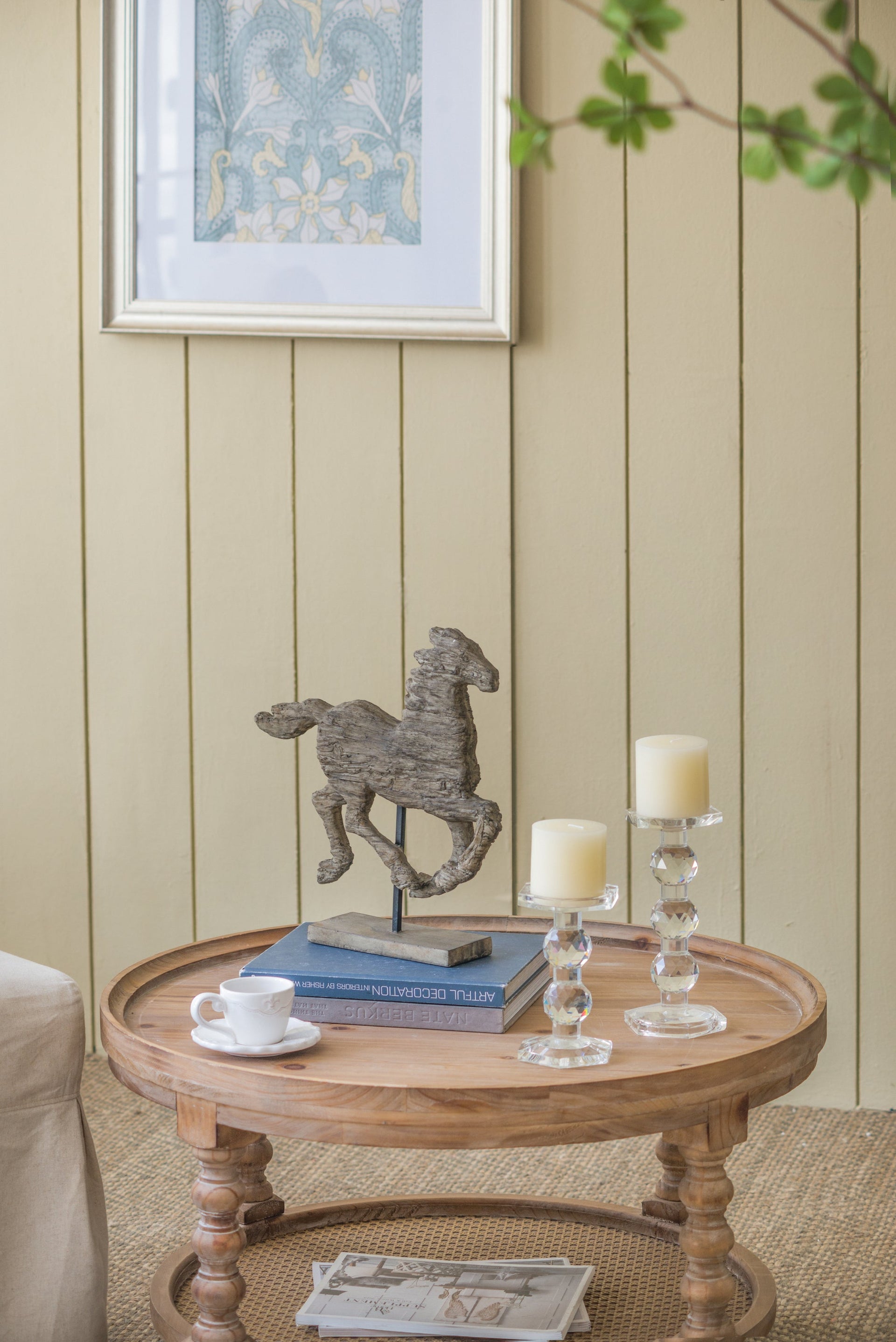 14x3x14.5' Defiance Spirited Polyresin Horse Accent, Medium