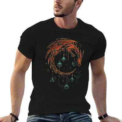 Draconic Dice Keeper - Roleplayer Gamer Moisture-wicking T-Shirt