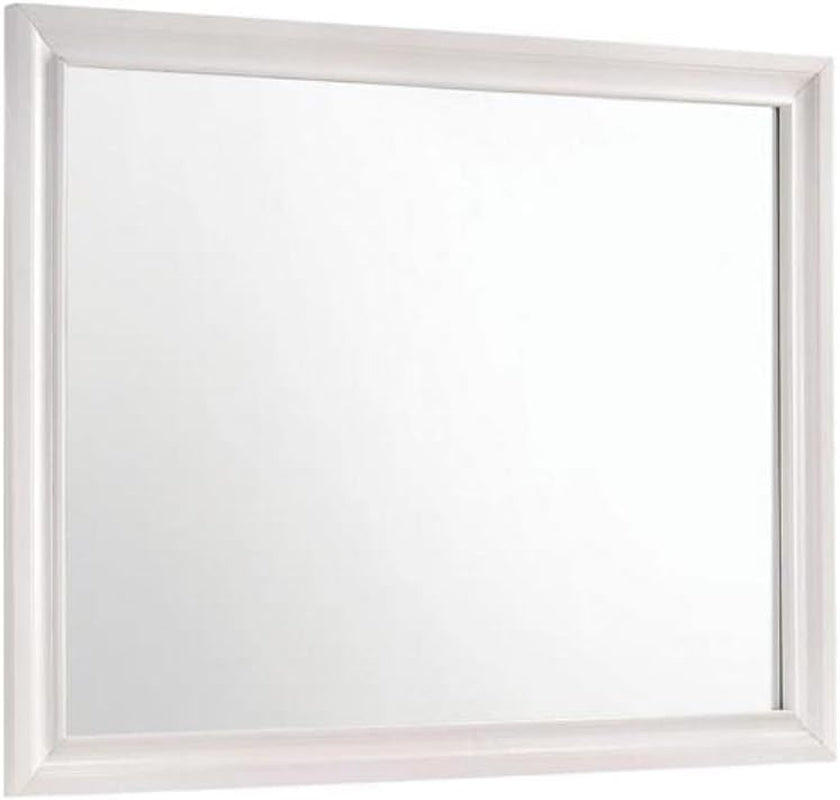 Coaster Furniture Dresser Mirror White 205114