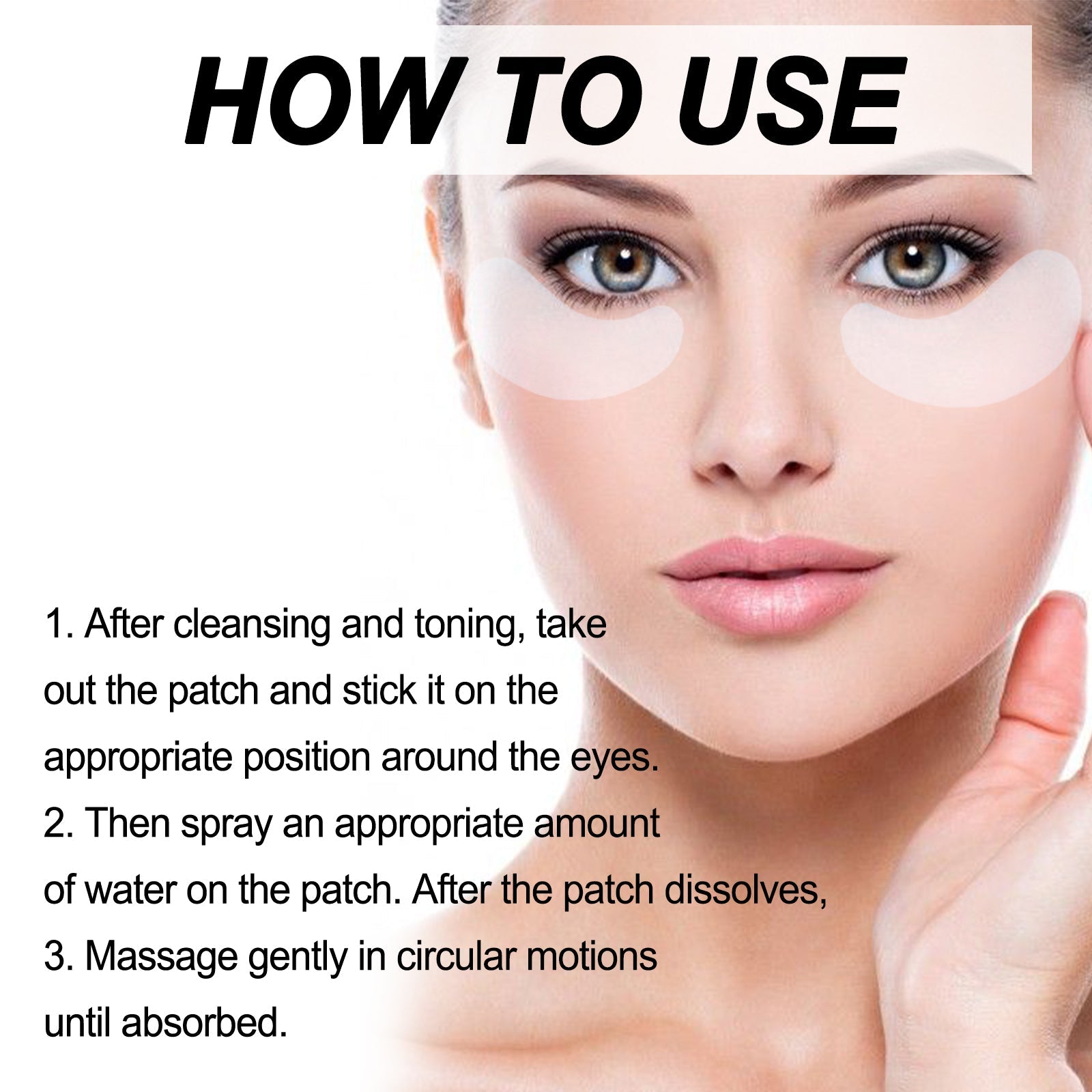 Hydrolyzed Collagen Eye Mask Firming, Lightening And Repairing Eye Lines And Dark Circles