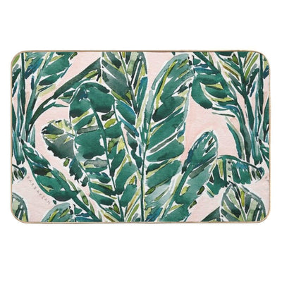 BIG FEELINGS BANANA LEAF TROPICAL Anti-Trip Bath Mat