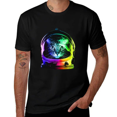 Astronaut Cat Relaxed-fit T-Shirt