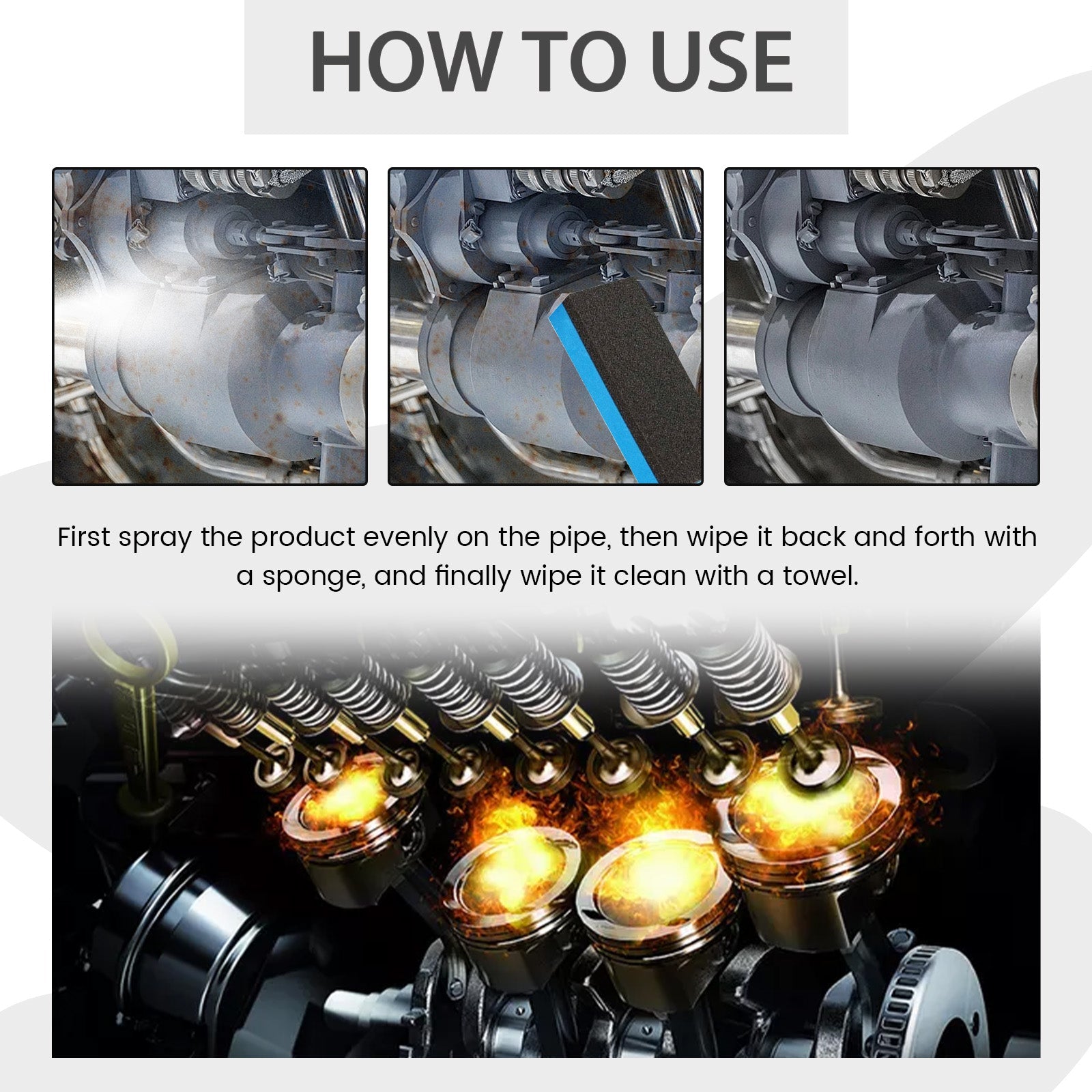 Heavy Duty Cleaner, Multi-Functional Care Agent For Efficient Cleaning And Removing Dirt From Cars