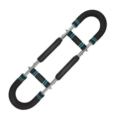 Adjustable Spring Twister Arm Exerciser: Strengthen forearms, triceps & chest. Portable home fitness gear.